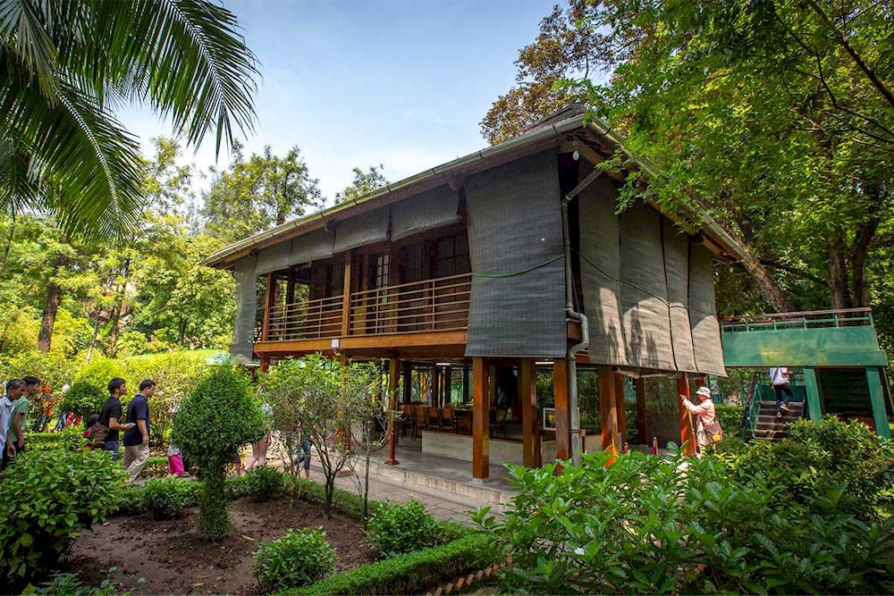 President Ho Chi Minh chose to live in a simple house, instead of living in the presidential palace during the times